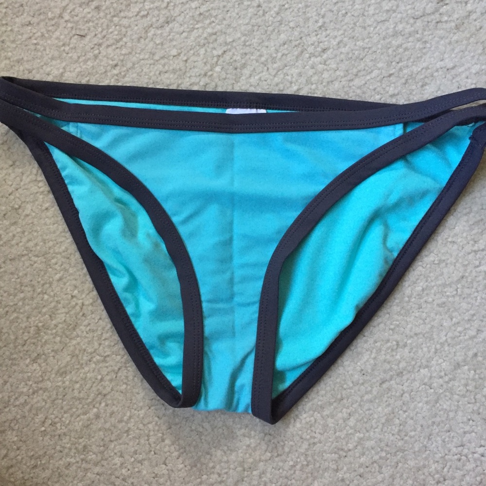 turquoise bikini bottoms